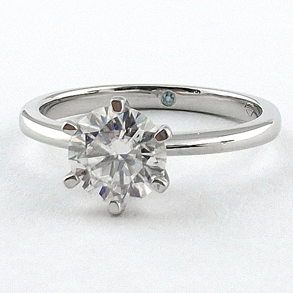 Moissanite Ring and Earrings